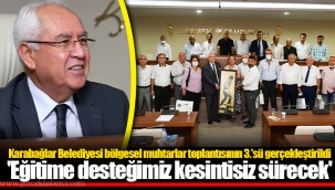 'Eğitime desteğimiz kesintisiz sürecek'