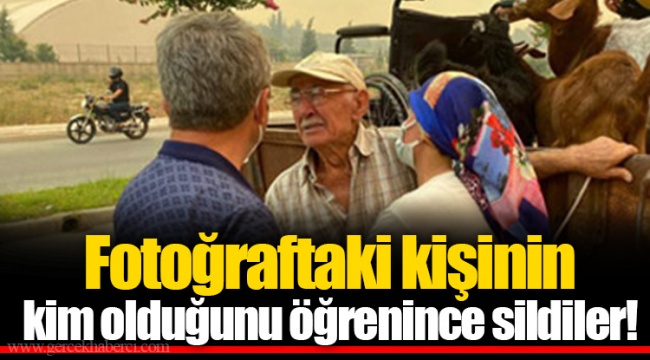 Fotoğraftaki kişinin kim olduğunu öğrenince sildiler
