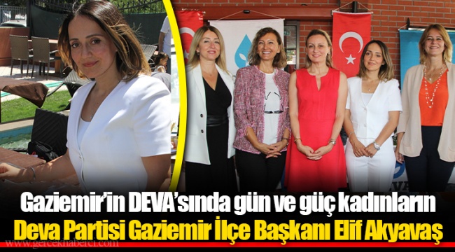 Gaziemir’in DEVA’sında gün ve güç kadınların