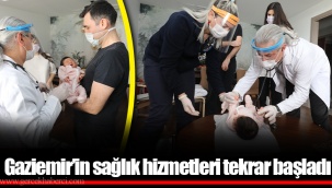 Gaziemir’in sağlık hizmetleri tekrar başladı