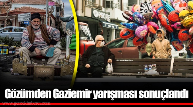 Gözümden Gaziemir yarışması sonuçlandı