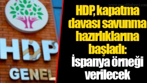HDP, kapatma davası savunma hazırlıklarına başladı: İspanya örneği verilecek