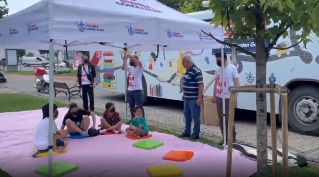 İBB’nin kütüphanesini kaldırdılar: Çocuklardan ne istediniz?