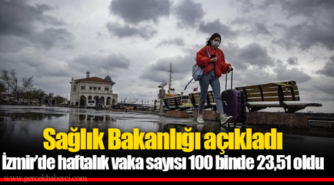 İllere göre haftalık koronavirüs vaka haritası açıklandı