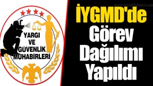 İYGMD'de Görev Dağılımı Yapıldı
