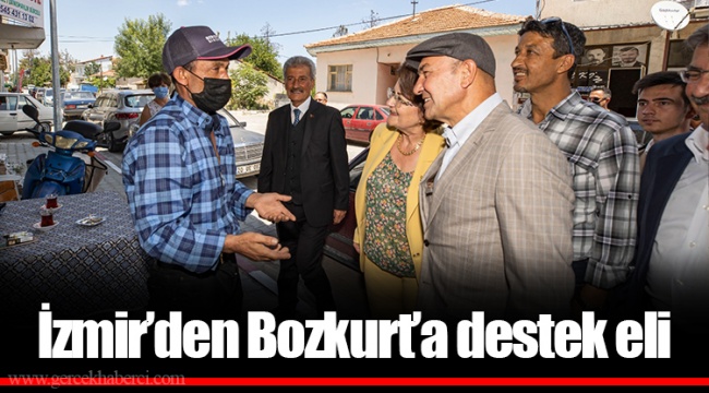 İzmir’den Bozkurt’a destek eli