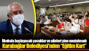 Karabağlar Belediyesi'nden “Eğitim Kart”