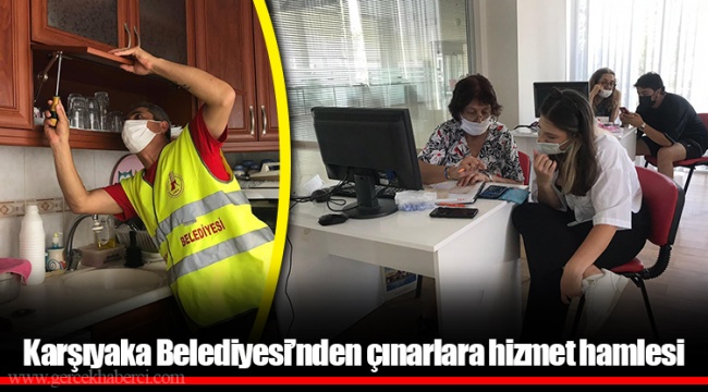 Karşıyaka Belediyesi’nden çınarlara hizmet hamlesi
