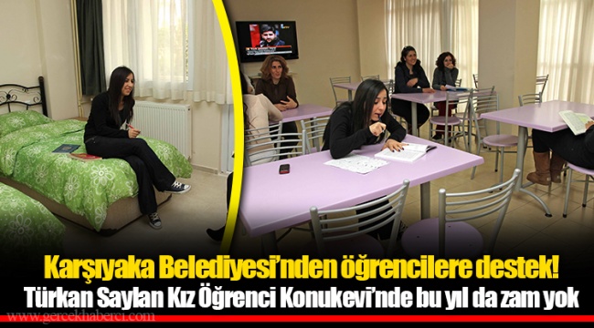Karşıyaka Belediyesi'nden öğrencilere destek!