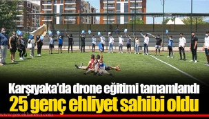 Karşıyaka’da drone eğitimi tamamlandı