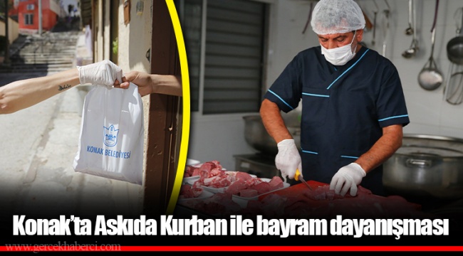 Konak’ta Askıda Kurban ile bayram dayanışması
