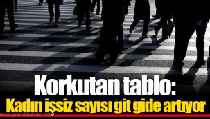 Korkutan tablo: Kadın işsiz sayısı git gide artıyor
