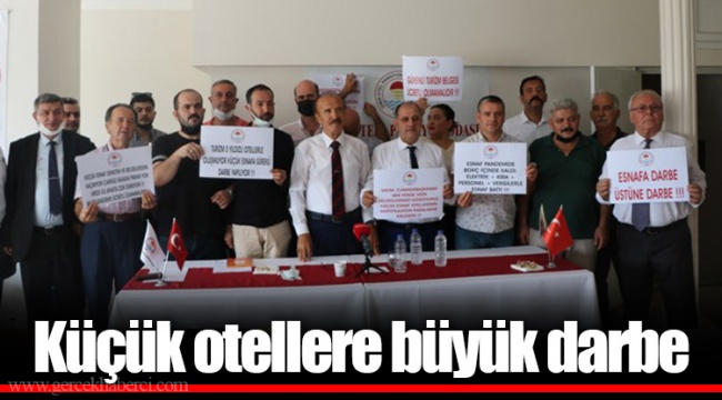 Küçük otellere büyük darbe