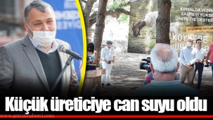Küçük üreticiye can suyu oldu