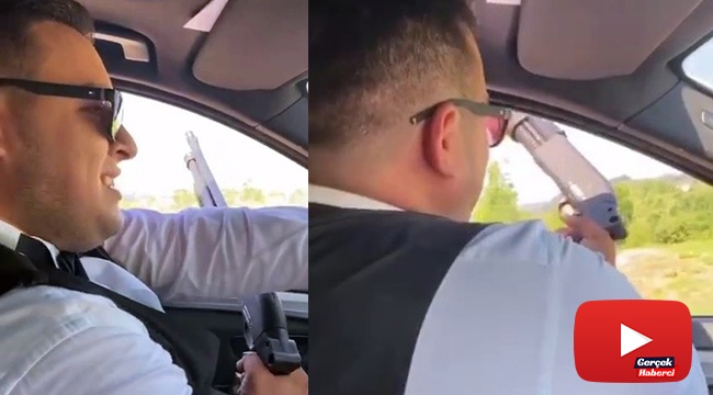 Magandalık yaptığı yetmedi, sosyal medyada da paylaştı