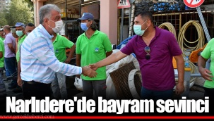 Narlıdere'de bayram sevinci