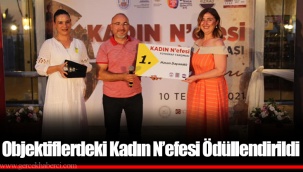 Objektiflerdeki Kadın N’efesi Ödüllendirildi