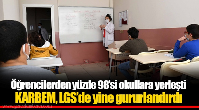 Öğrencilerden yüzde 98’si okullara yerleşti