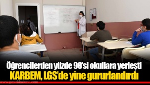 Öğrencilerden yüzde 98’si okullara yerleşti