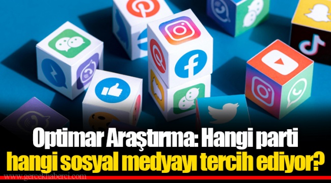 Optimar Araştırma: Hangi parti hangi sosyal medyayı tercih ediyor?