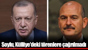 Soylu, Külliye'deki törenlere çağrılmadı