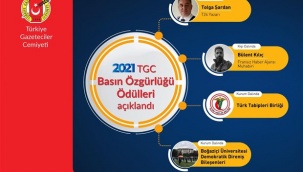 TGC Basın Özgürlüğü Ödüllerinin sahipleri belli oldu
