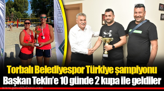 Torbalı Belediyespor Türkiye şampiyonu