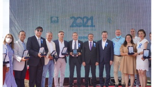 Ulusal mavi bayrak töreni Ayvalık’ta sahiplerini buldu