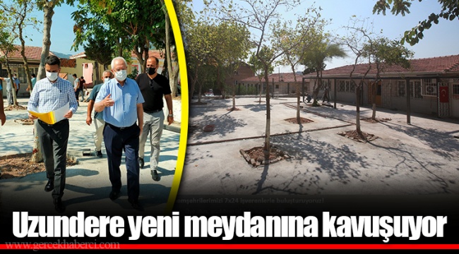 Uzundere yeni meydanına kavuşuyor