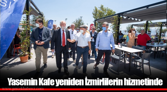 Yasemin Kafe yeniden İzmirlilerin hizmetinde