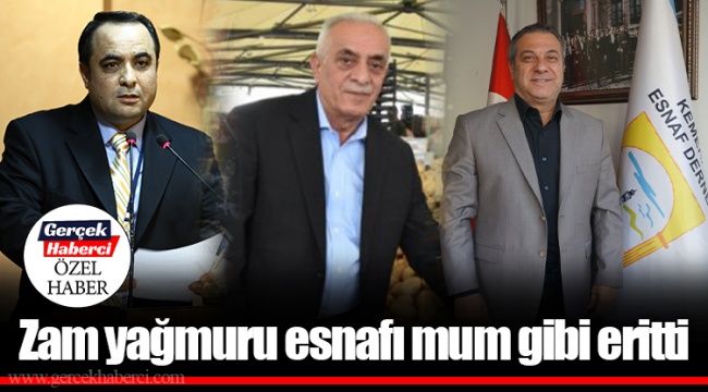 Zam yağmuru esnafı mum gibi eritti