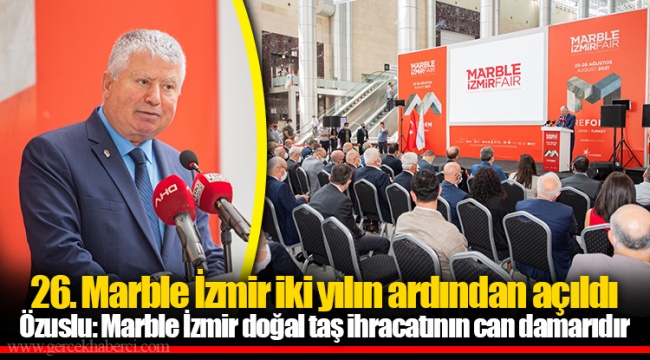 26. Marble İzmir iki yılın ardından açıldı