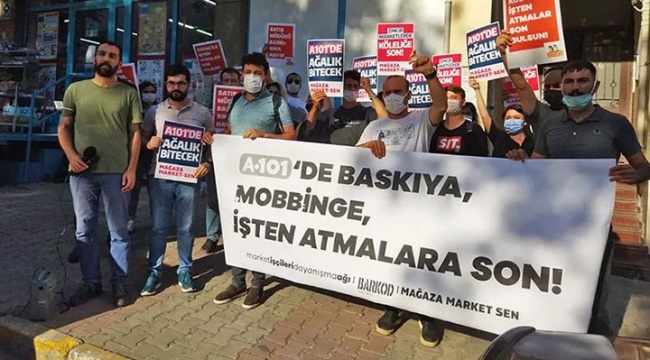 A-101’de çalışan kasiyer su içtiği için istifa ettirildi