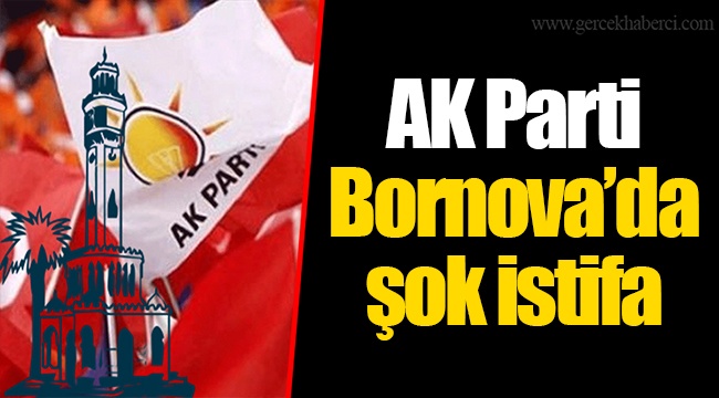 AK Parti Bornova'da şok istifa