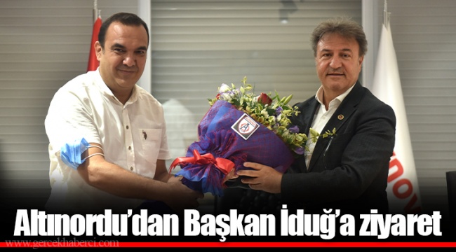 Altınordu’dan Başkan İduğ’a ziyaret