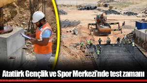 Atatürk Gençlik ve Spor Merkezi’nde test zamanı