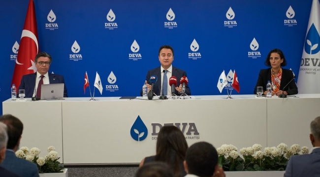 Babacan, DEVA Partisi'nin Afet Eylem Planı'nı açıkladı: Türkiye, kapasitesini yitiren bir devlete dönüşüyor