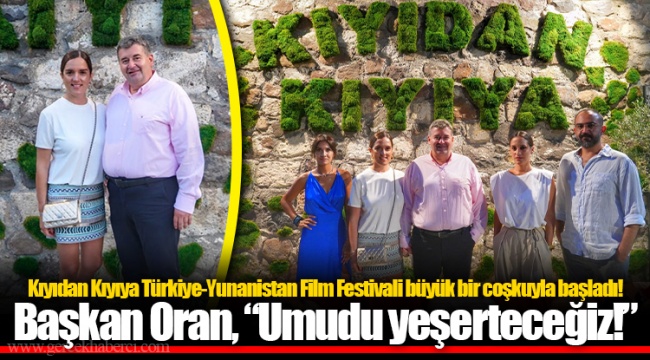 Başkan Oran, “Umudu yeşerteceğiz!”