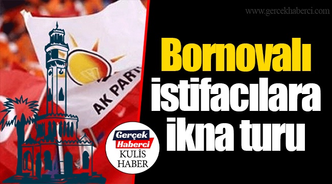 Bornovalı istifacılara ikna turu