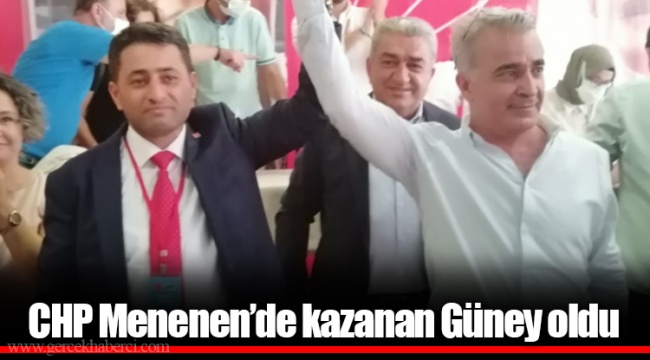 CHP Menenen’de kazanan Güney oldu