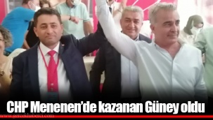 CHP Menenen’de kazanan Güney oldu