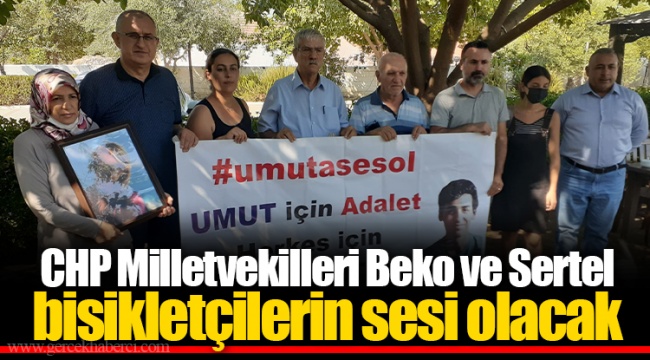 CHP Milletvekilleri Beko ve Sertel bisikletçilerin sesi olacak