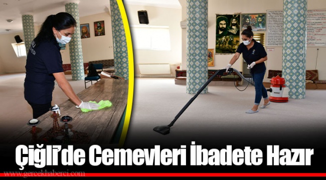 Çiğli’de Cemevleri İbadete Hazır