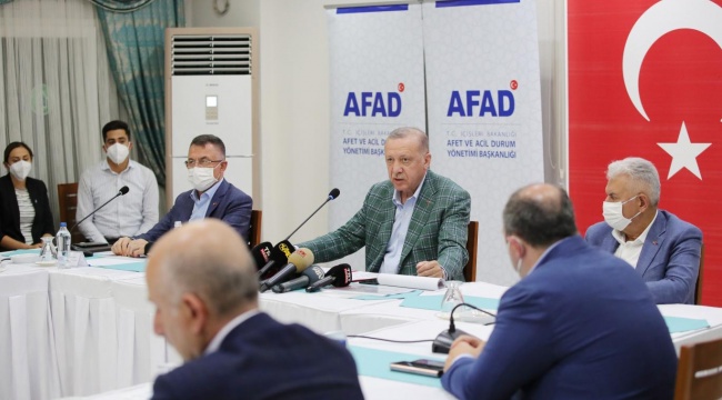 Cumhurbaşkanı Erdoğan: Ormanlarımızı yakanları bulup ciğerlerini yakmak boynumuzun borcudur