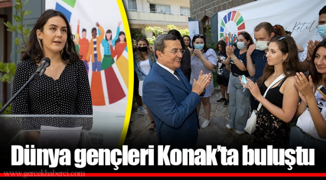 Dünya gençleri  Konak’ta buluştu
