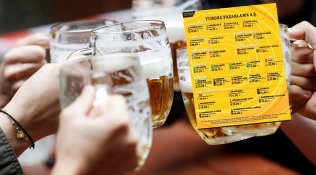 Efes'in ardından Tuborg grubu biralarına da zam!