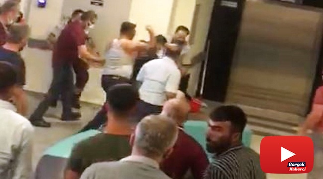 Hastanede güvenlikçiler ile vatandaşların maske kavgası: 3 yaralı