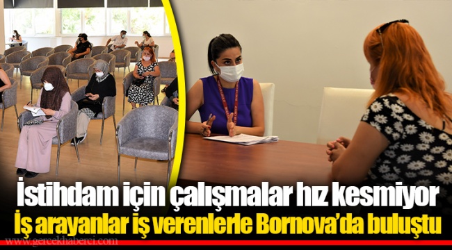 İstihdam için çalışmalar hız kesmiyor