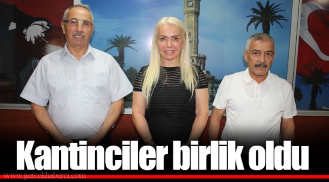 Kantinciler birlik oldu