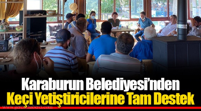 Karaburun Belediyesi’nden Keçi Yetiştiricilerine Tam Destek